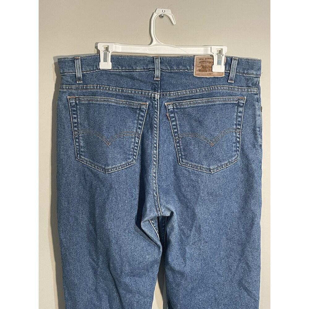 Vintage Levis Jeans Mens 38x32 Relaxed Fit 540 Brown Tab Denim Pants Casual - Picture 8 of 16